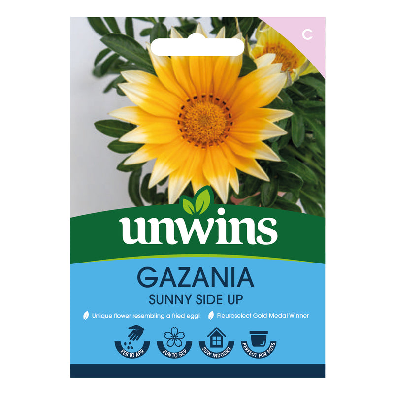 Unwins Gazania Sunny Side Up Seeds