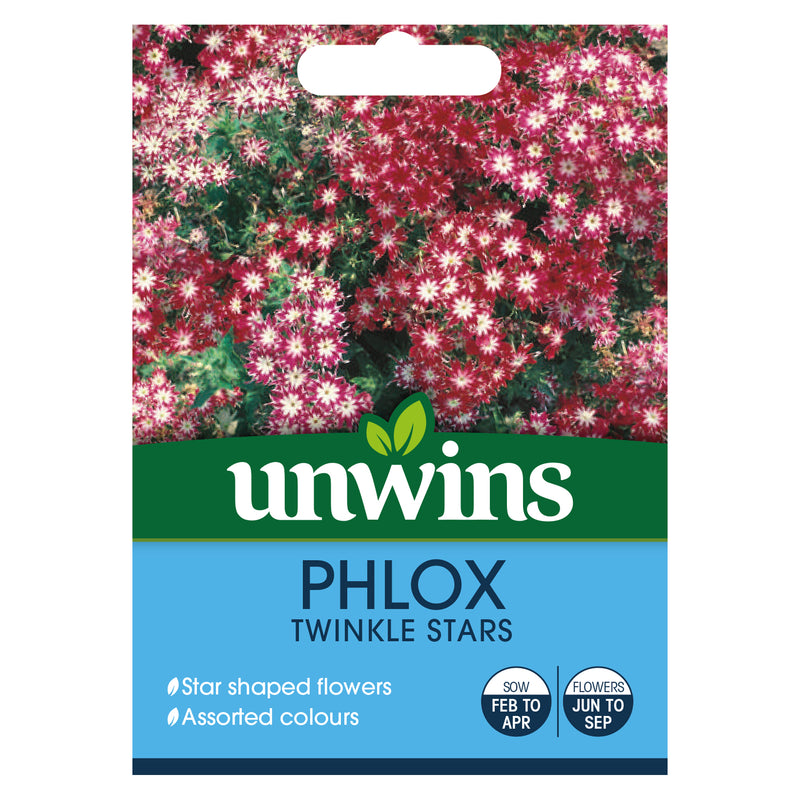 Unwins Phlox Twinkle Stars Seeds
