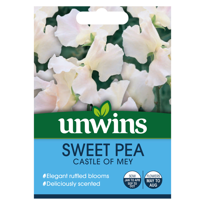 Unwins Sweet Pea Castle Of Mey Seeds