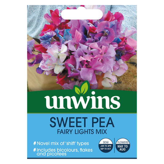 Unwins Sweet Pea Fairy Lights Seeds front
