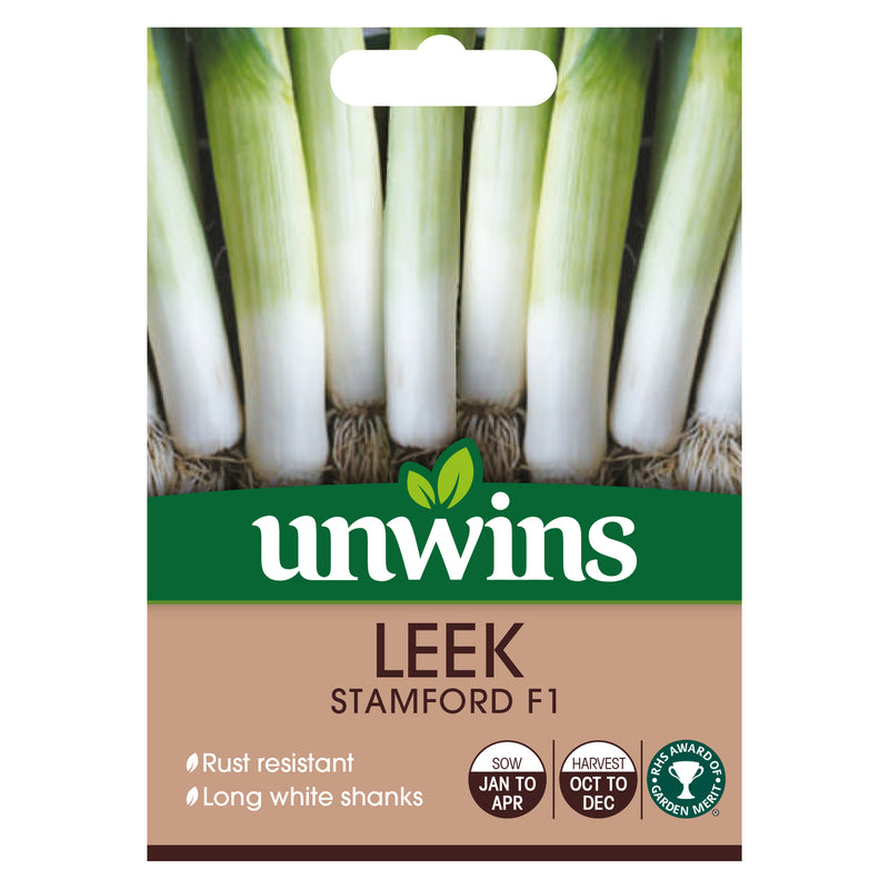 Unwins Leek Stamford F1 Seeds