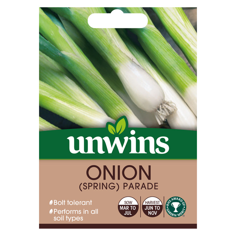 Unwins Spring Onion Parade Seeds