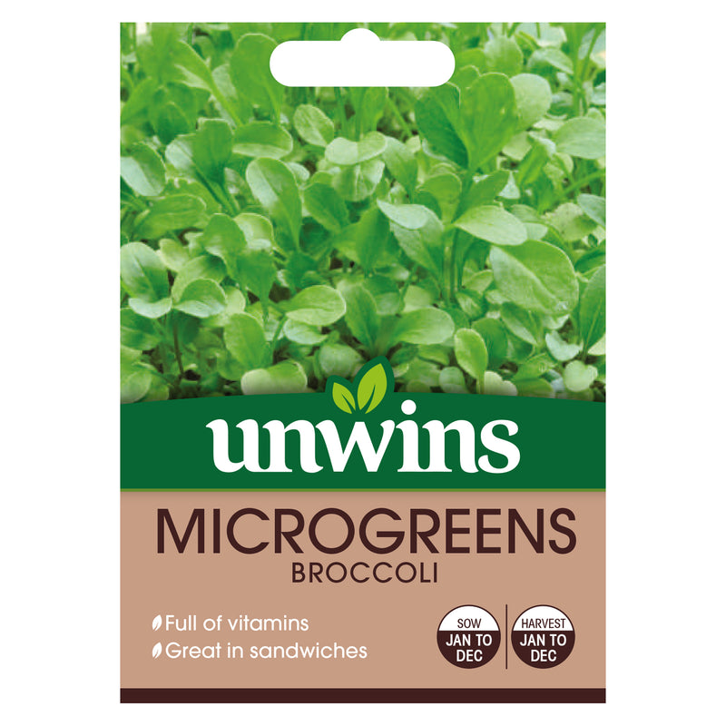 Unwins MicroGreens Broccoli Seeds