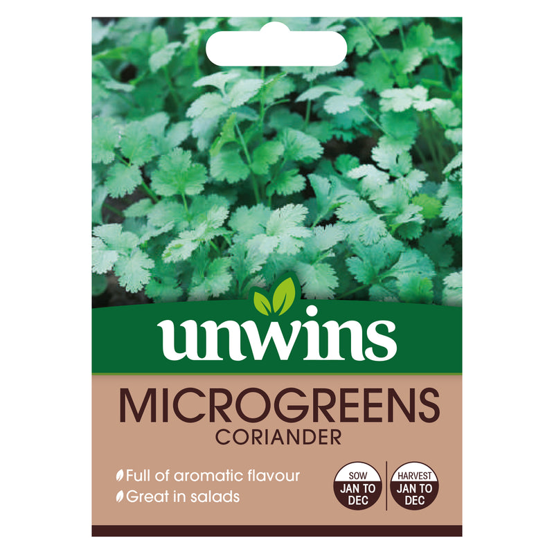 Unwins MicroGreens Coriander Seeds