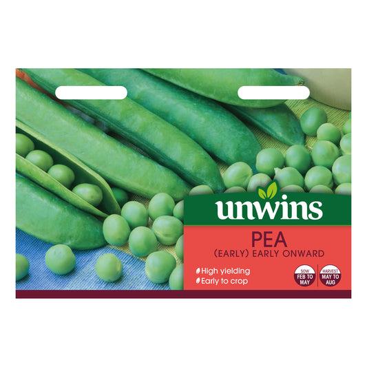 Unwins Early Pea Early Onward Seeds - front