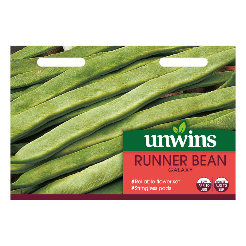 Unwins Runner Bean Galaxy Seeds