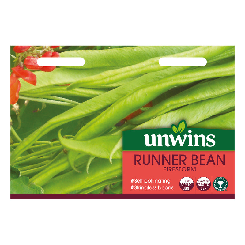 Unwins Runner Bean Firestorm Seeds