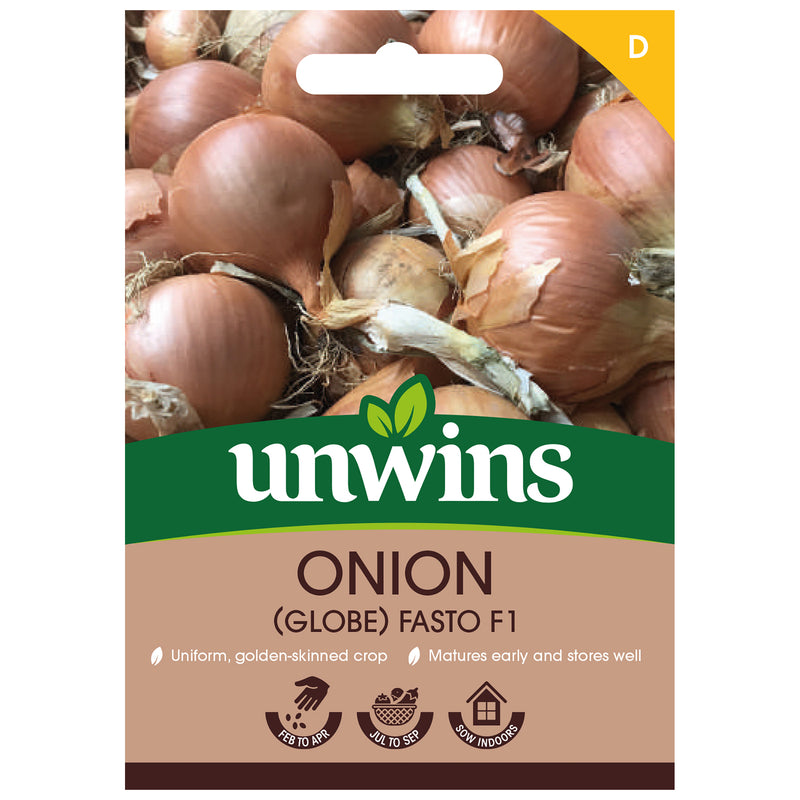 Unwins Onion Fasto F1 Seeds
