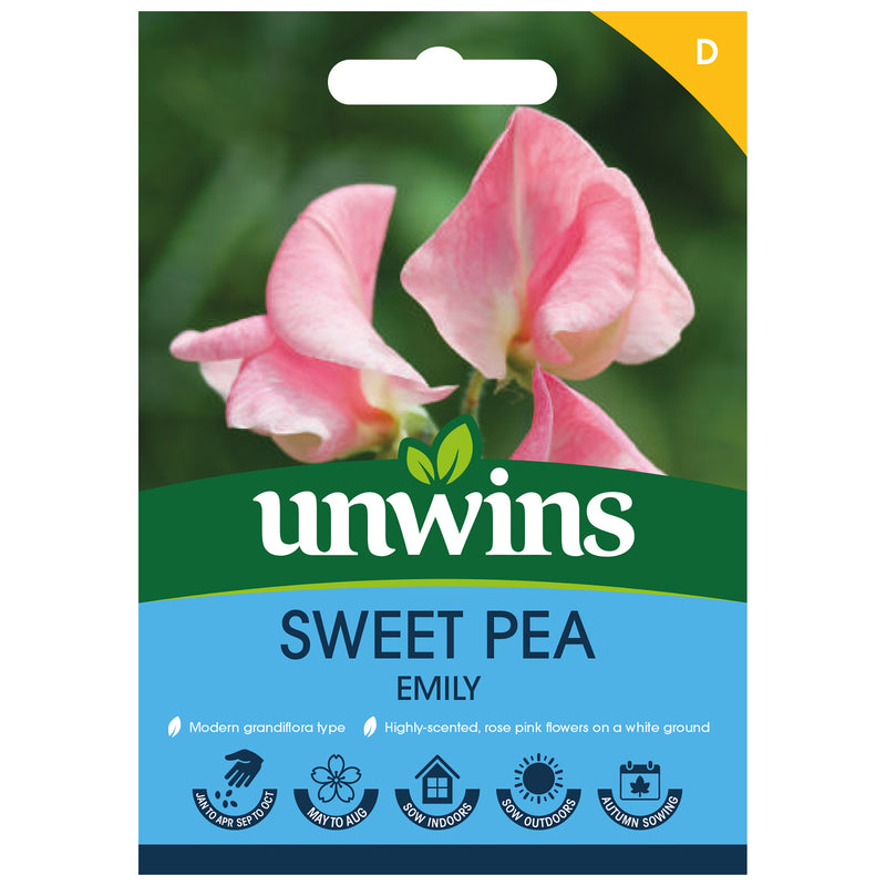 Unwins Sweet Pea Emily Seeds