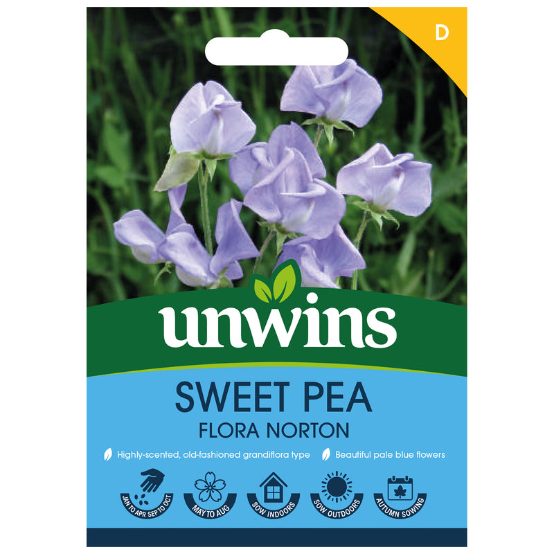 Unwins Sweet Pea Flora Norton Seeds