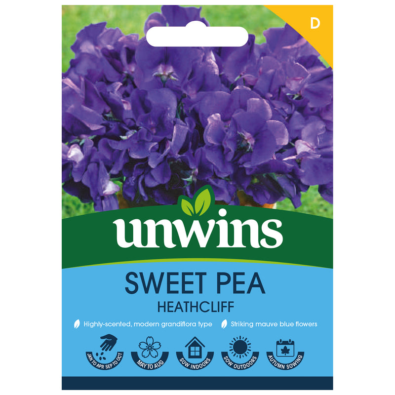 Unwins Sweet Pea Heathcliff Seeds
