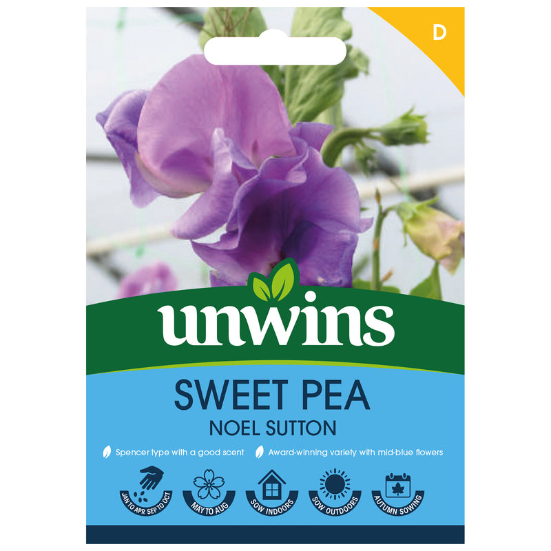 Unwins Sweet Pea Noel Sutton Seeds