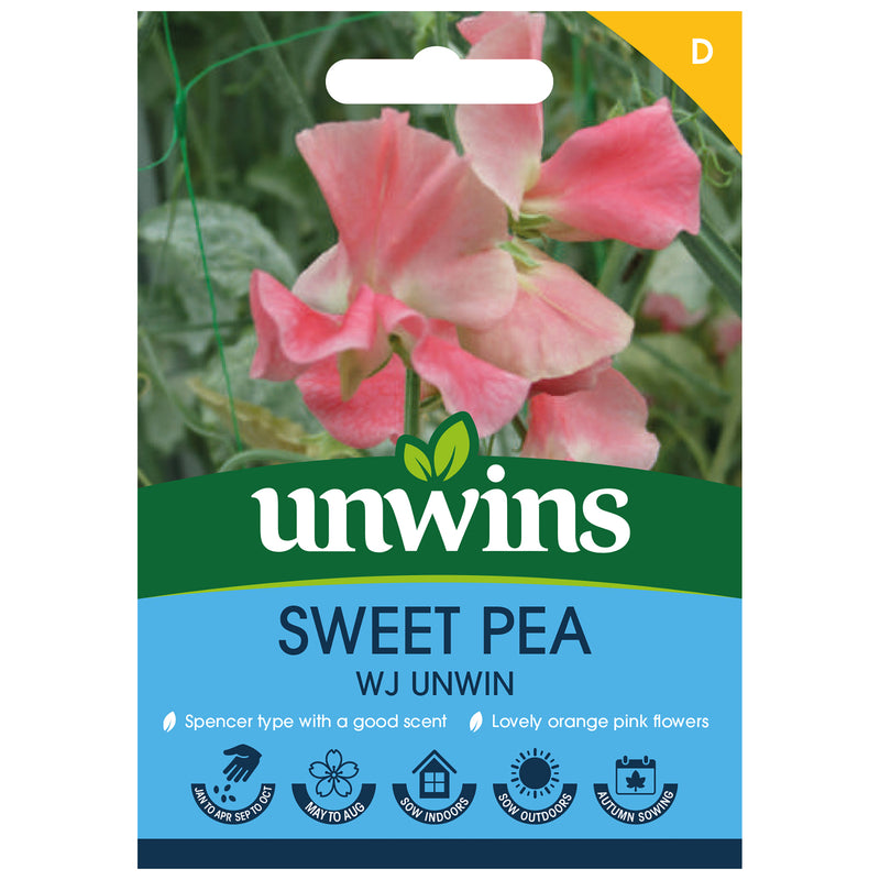 Unwins Sweet Pea WJ Unwin Seeds