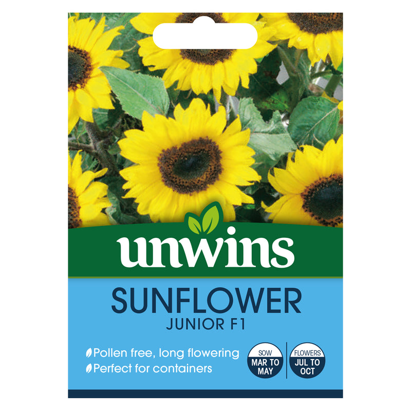 Unwins Sunflower Junior F1 Seeds