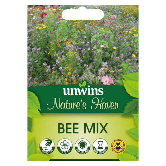 Nature's Haven Bee mix Seeds front