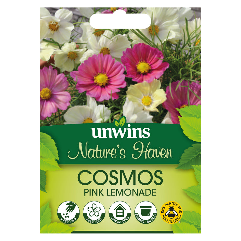 Nature's Haven Cosmos Pink Lemonade Seeds