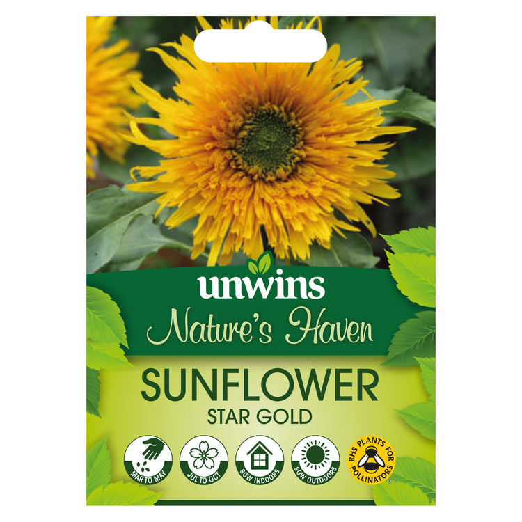 Nature's Haven Sunflower Star Gold Seeds