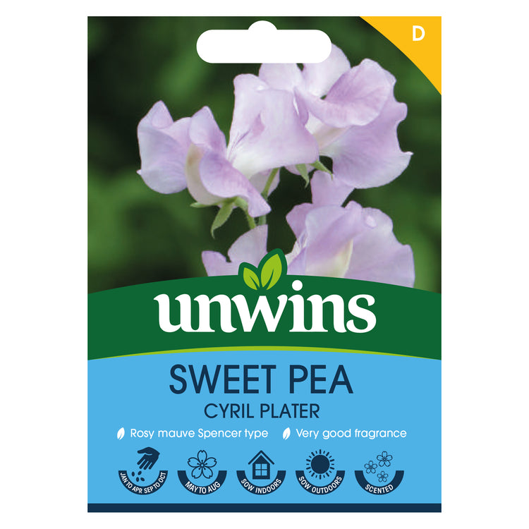Unwins Sweet Pea Cyril Plater Seeds