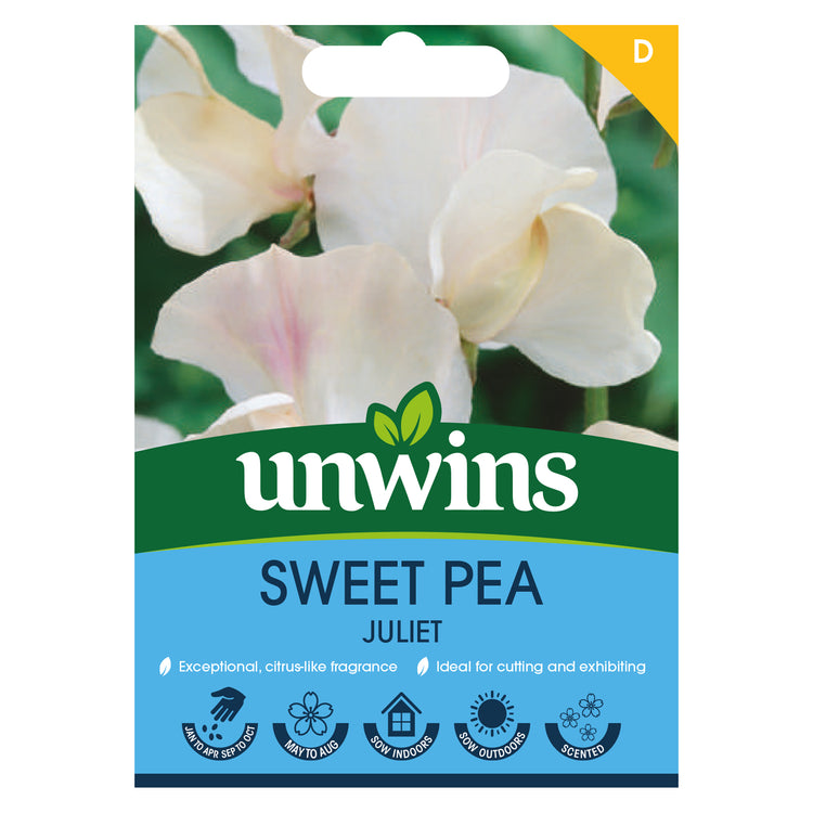 Unwins Sweet Pea Juliet Seeds