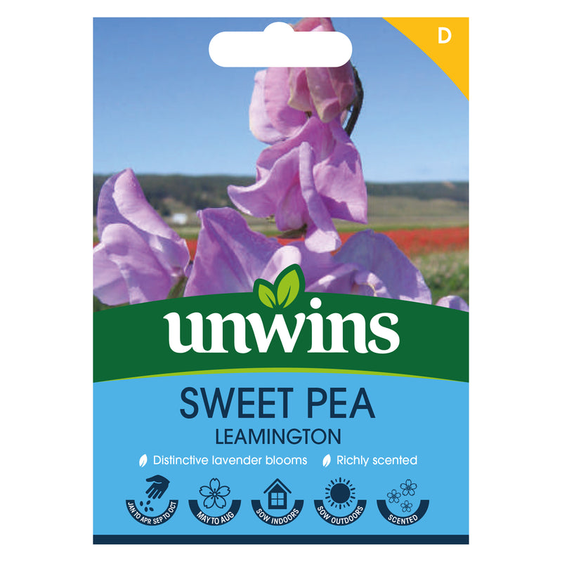 Unwins Sweet Pea Leamington Seeds