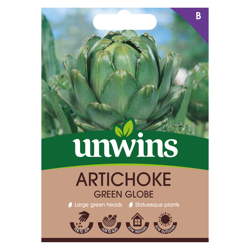 Unwins Artichoke Green Globe Seeds