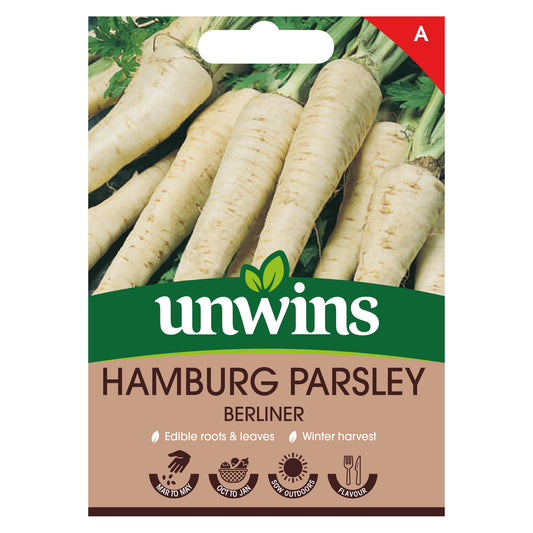 Unwins Hamburg Parsley Berliner Seeds