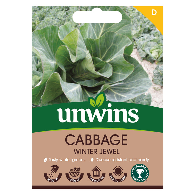 Unwins Cabbage Winter Jewel Seeds