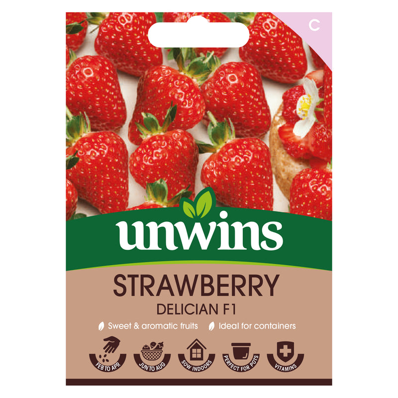 Unwins Strawberry Delician F1 Seeds