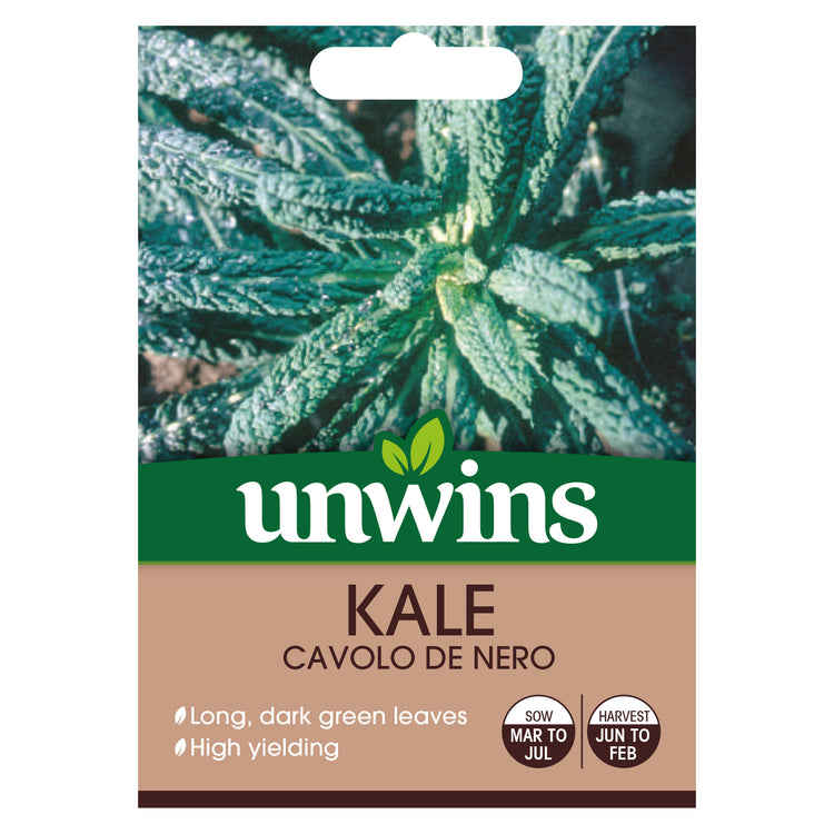 Unwins Kale Cavolo De Nero Seeds
