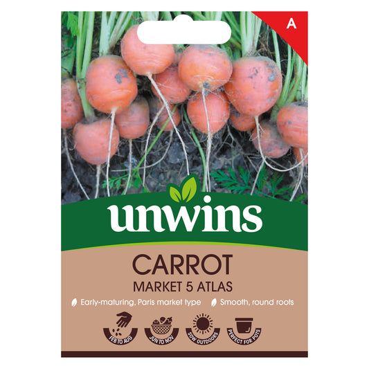 Unwins Carrot Market 5 Atlas Seeds Front