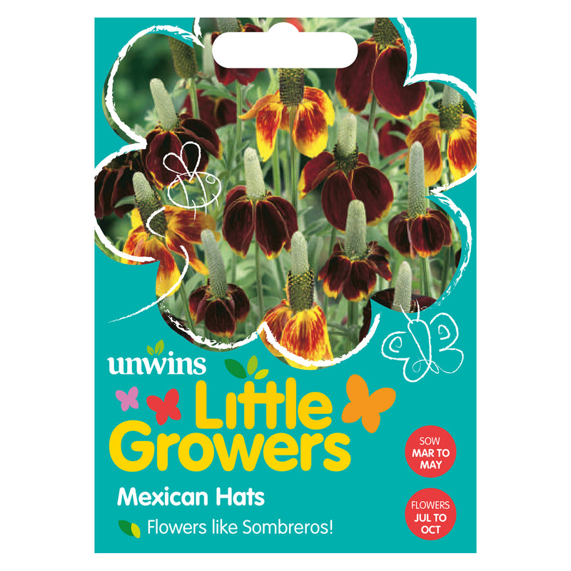 Little Growers Mexican Hats Seeds