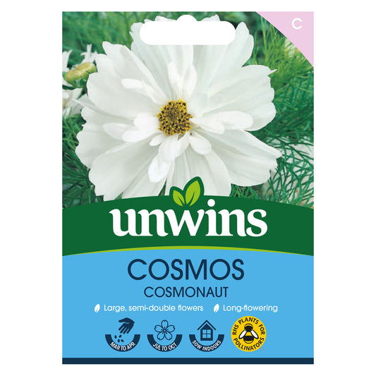 Unwins Cosmos Cosmonaut Seeds Front