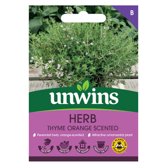 Unwins Herb Thyme Orange Scented Seeds