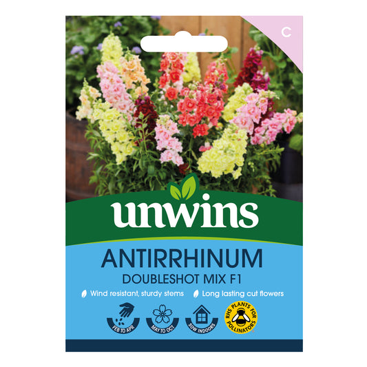 Unwins Antirrhinum Doubleshot Mix Seeds