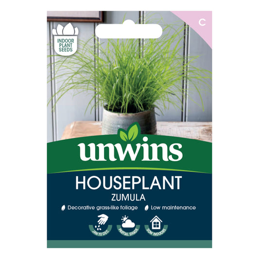 Unwins Houseplant Zumula Seeds front of pack