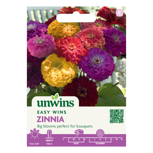 Unwins Easy Wins Zinnia