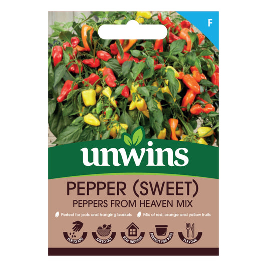 Unwins Peppers from Heaven Mix Seeds