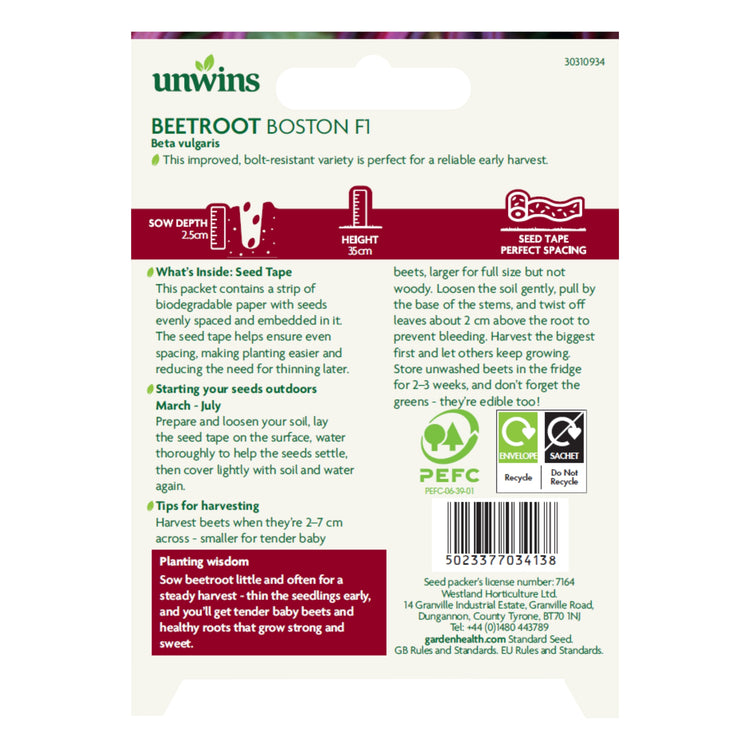 Unwins Easy Wins Beetroot
