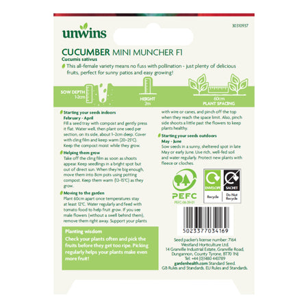 Unwins Easy Wins Cucumber
