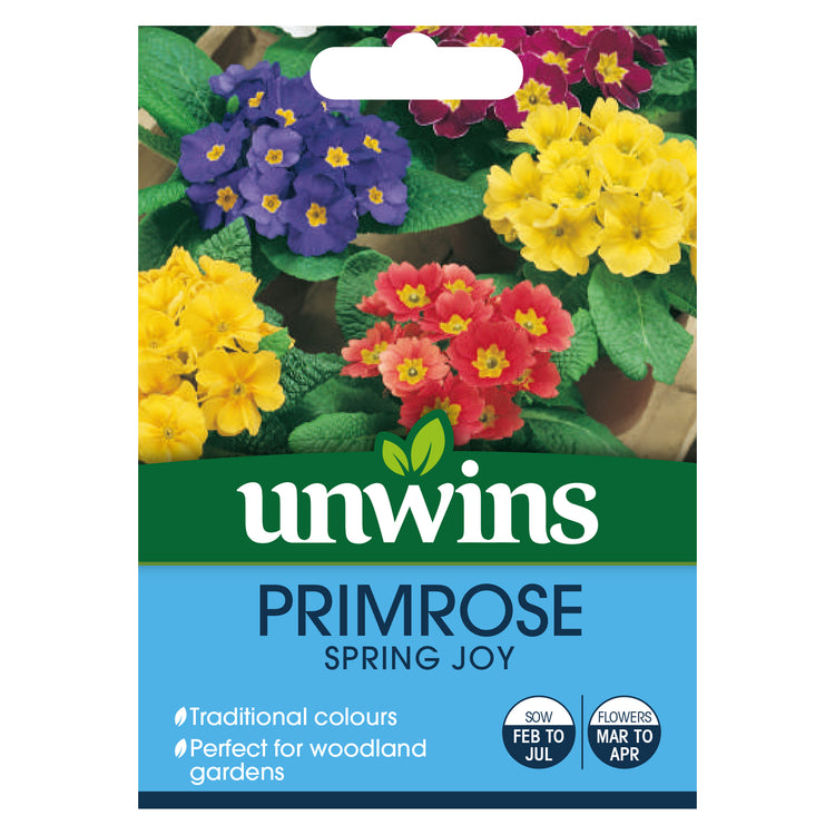 Unwins Primrose Spring Joy Seeds