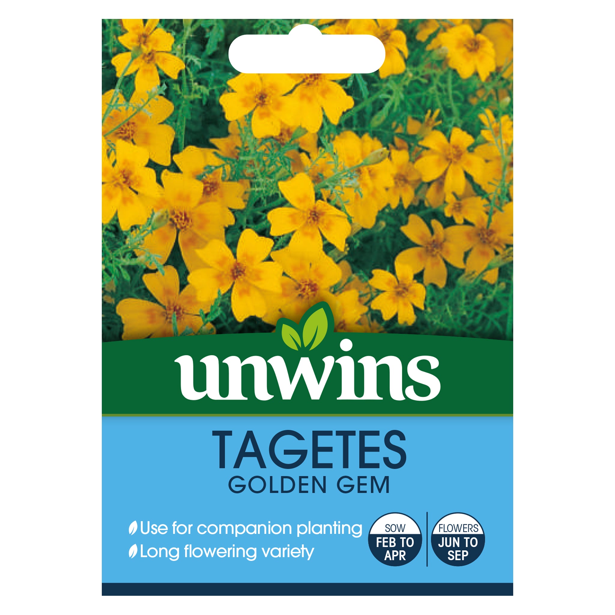 Unwins Tagetes Golden Gem Seeds