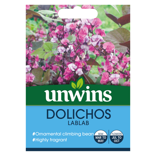 Unwins Dolichos Lablab Seeds - front