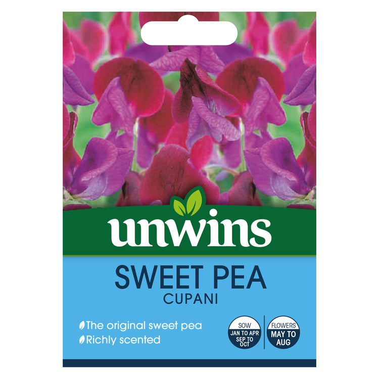 Unwins Sweet Pea Cupani Seeds