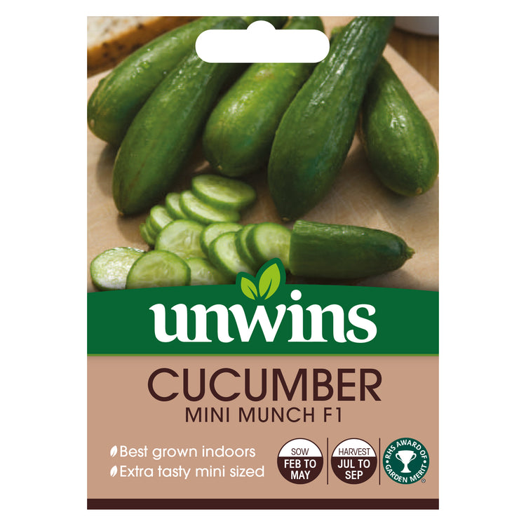 Unwins Mini Cucumber Mini Munch F1 Seeds