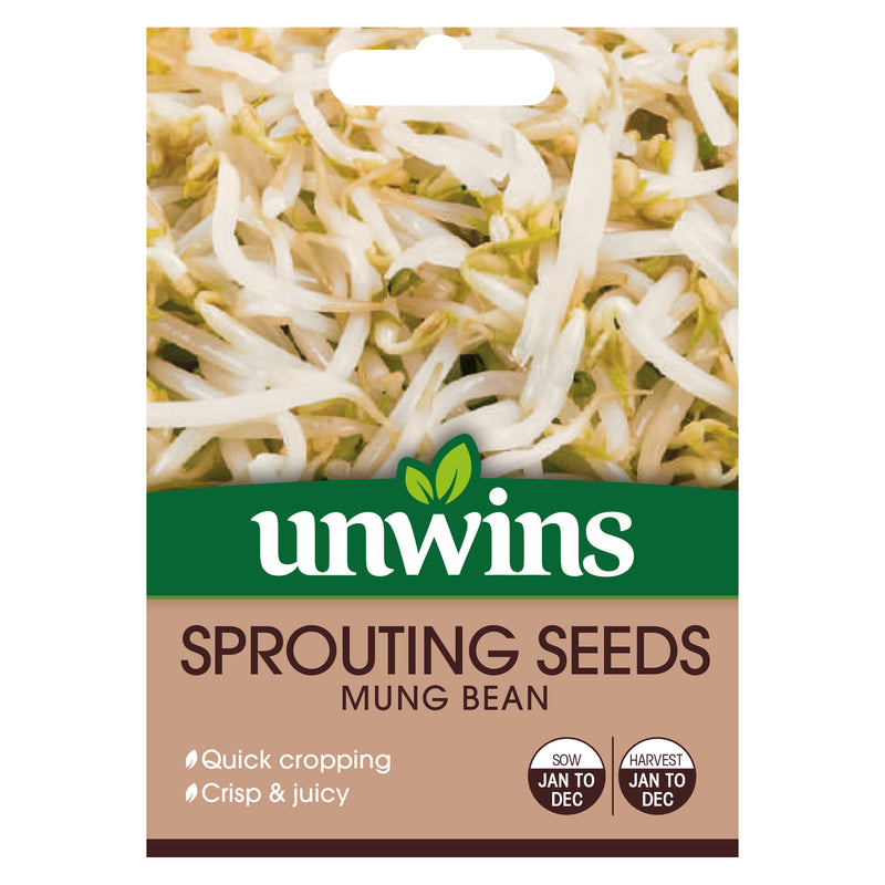 Unwins Sprouting Seeds Mung Bean Seeds