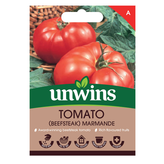 Unwins Beefsteak Tomato Marmande Seeds front