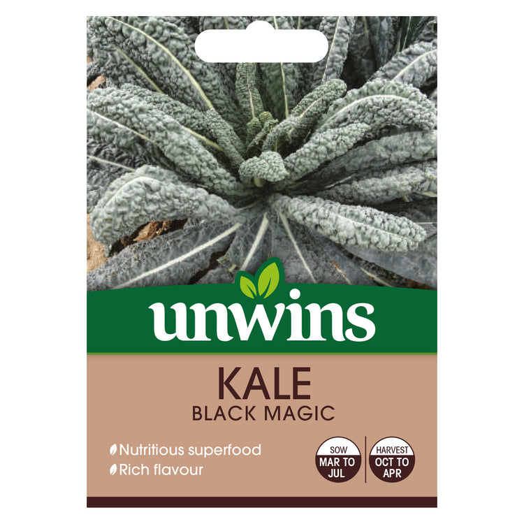 Unwins Kale Black Magic Seeds