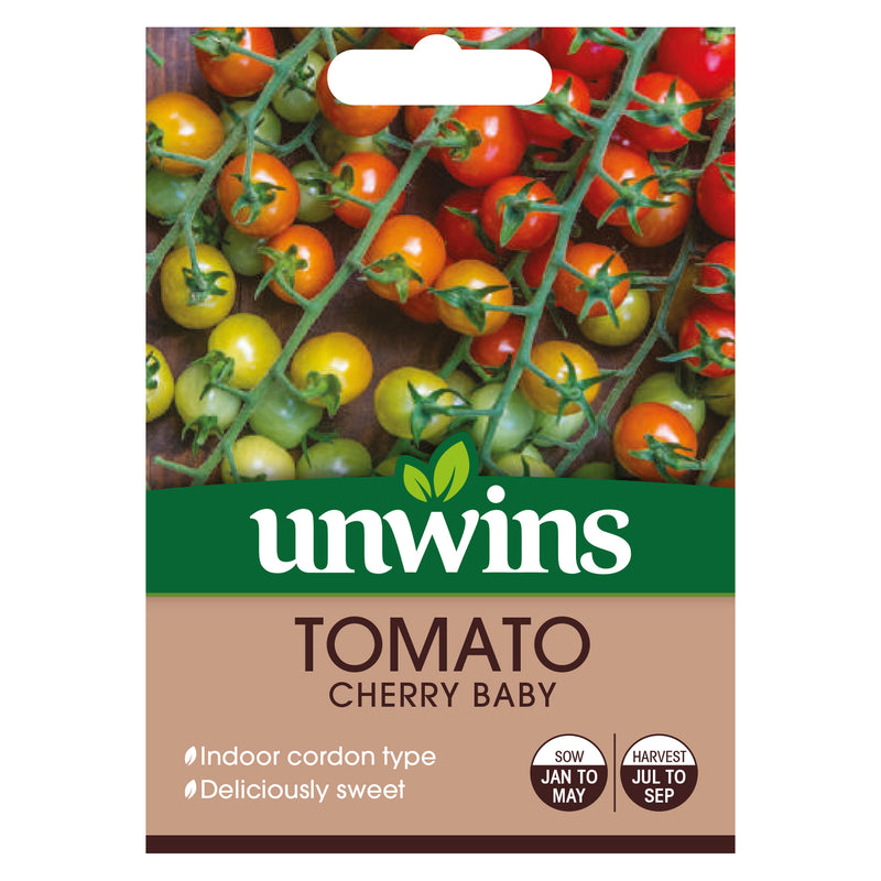 Unwins Cherry Tomato Cherry Baby Seeds