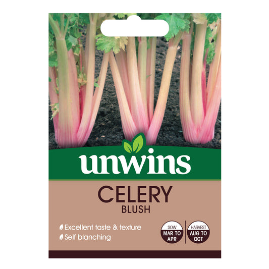 Unwins Celery Blush Seeds front