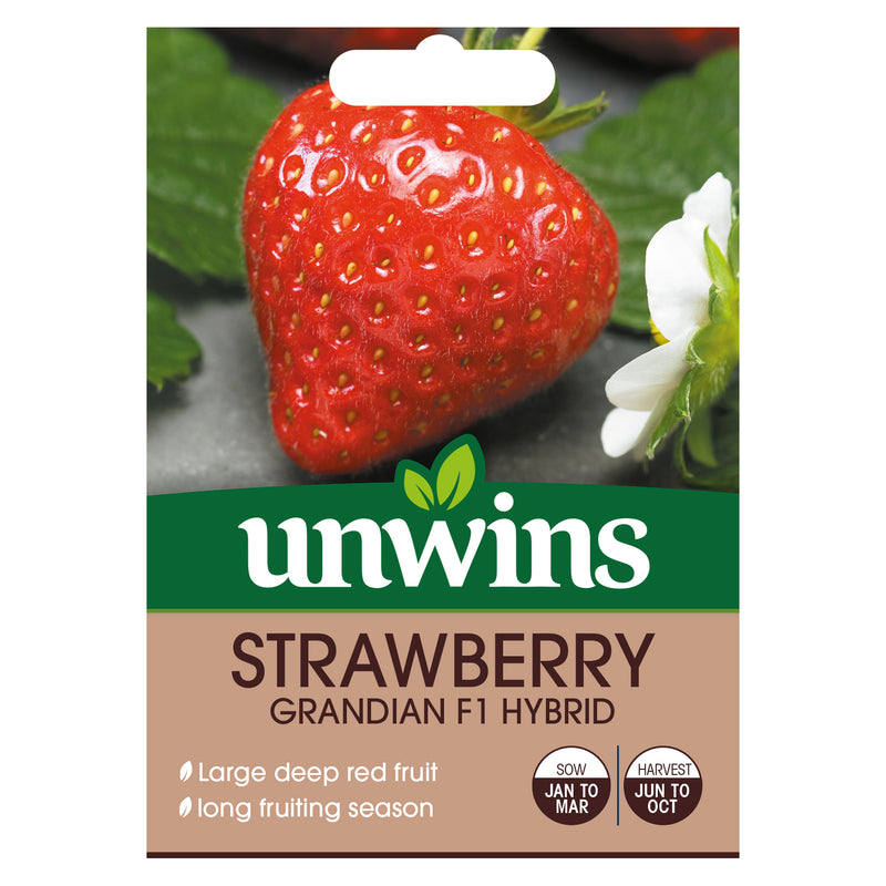 Unwins Strawberry Grandian F1 Seeds